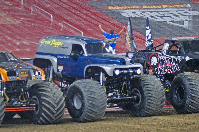 Ford field monster trucks 2012
