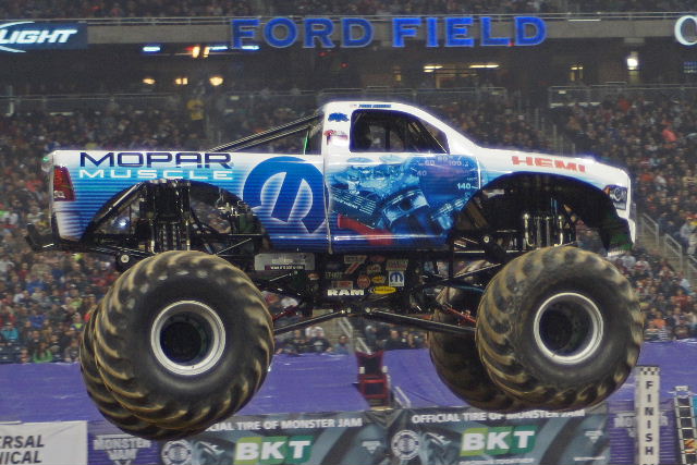 Monster trucks ford field detroit #1