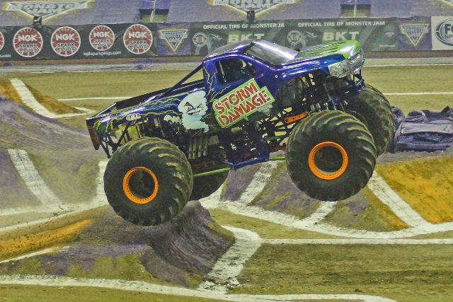 Monster truck show michigan ford field